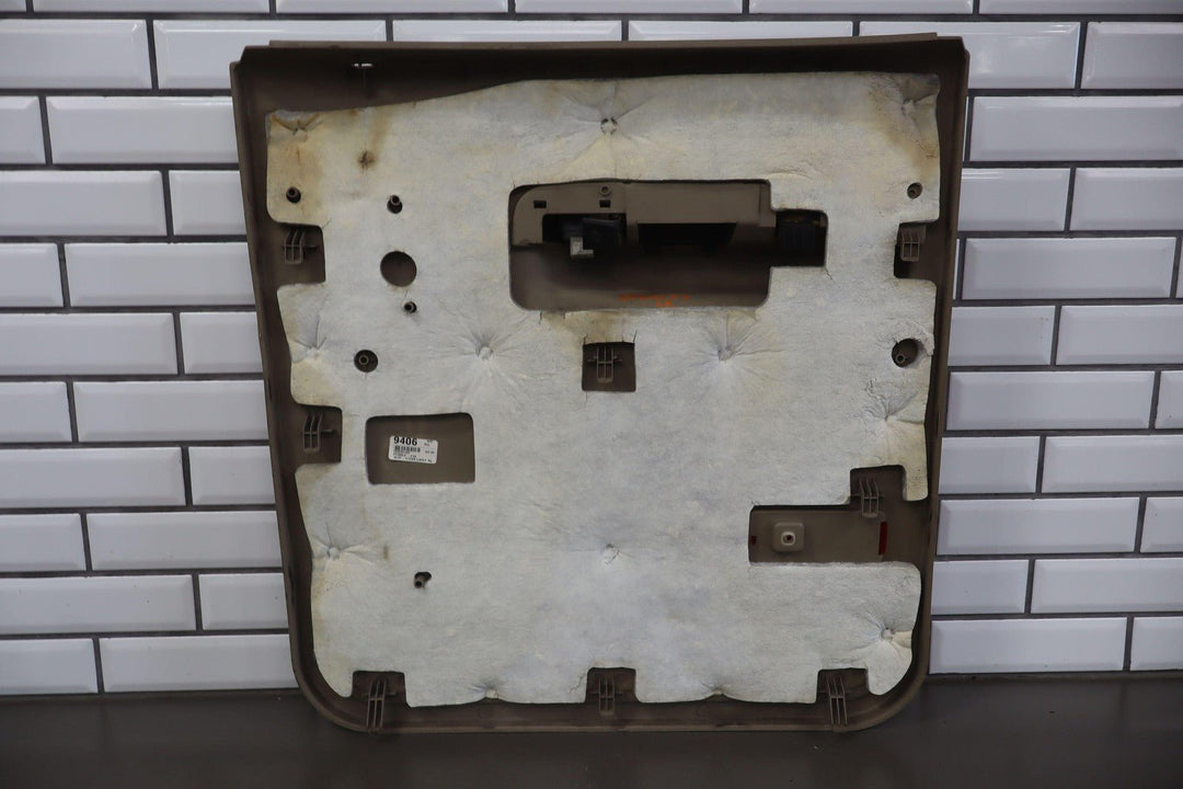 05 - 07 Ford F250 F350 Lariat Tan/Woodgrain Left Rear Interior Door Panel