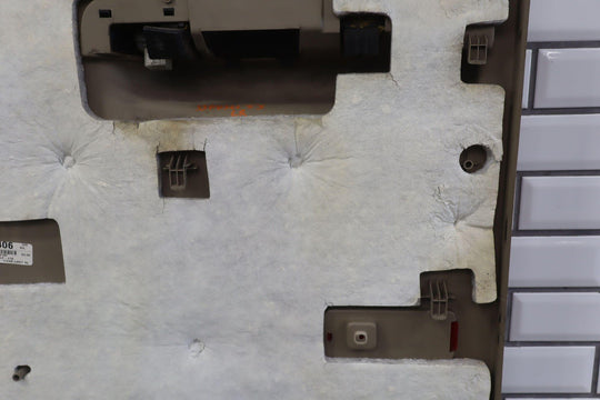 05 - 07 Ford F250 F350 Lariat Tan/Woodgrain Left Rear Interior Door Panel