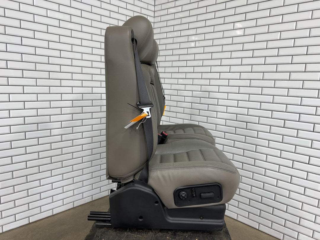 05 - 07 Hummer H2 Left & Right Leather Front Power/Heated Seats *Worn*