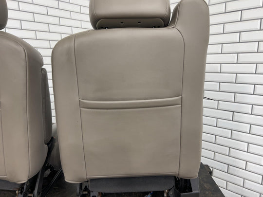 05 - 07 Hummer H2 Left & Right Leather Front Power/Heated Seats *Worn*