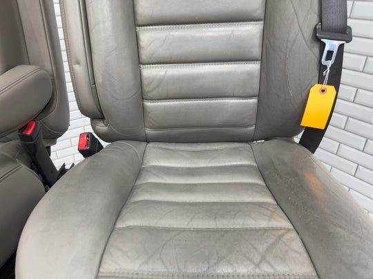 05 - 07 Hummer H2 Left & Right Leather Front Power/Heated Seats *Worn*