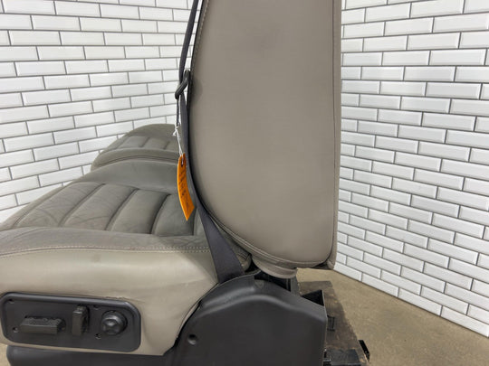 05 - 07 Hummer H2 Left & Right Leather Front Power/Heated Seats *Worn*