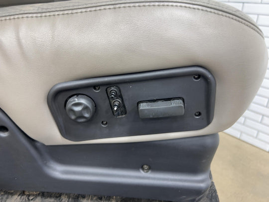 05 - 07 Hummer H2 Left & Right Leather Front Power/Heated Seats *Worn*