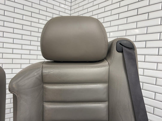 05 - 07 Hummer H2 Left & Right Leather Front Power/Heated Seats *Worn*