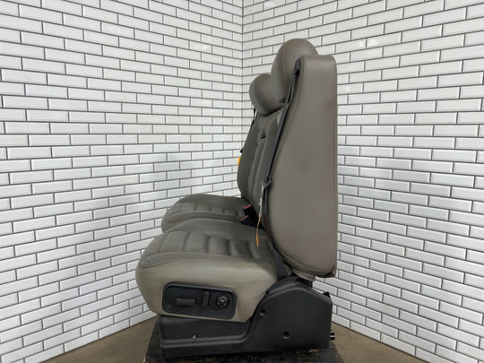 05 - 07 Hummer H2 Left & Right Leather Front Power/Heated Seats *Worn*