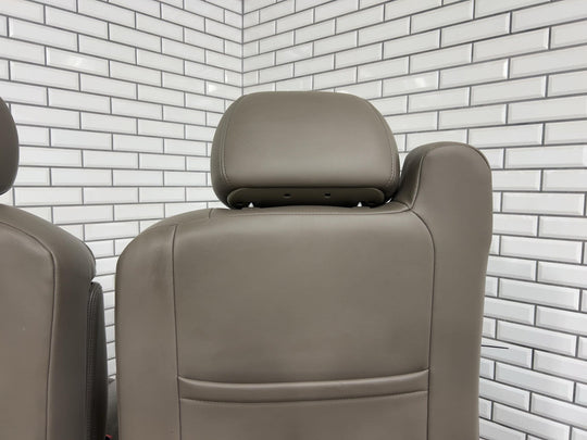 05 - 07 Hummer H2 Left & Right Leather Front Power/Heated Seats *Worn*