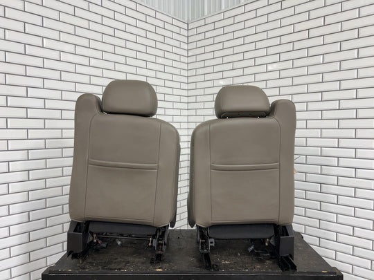 05 - 07 Hummer H2 Left & Right Leather Front Power/Heated Seats *Worn*