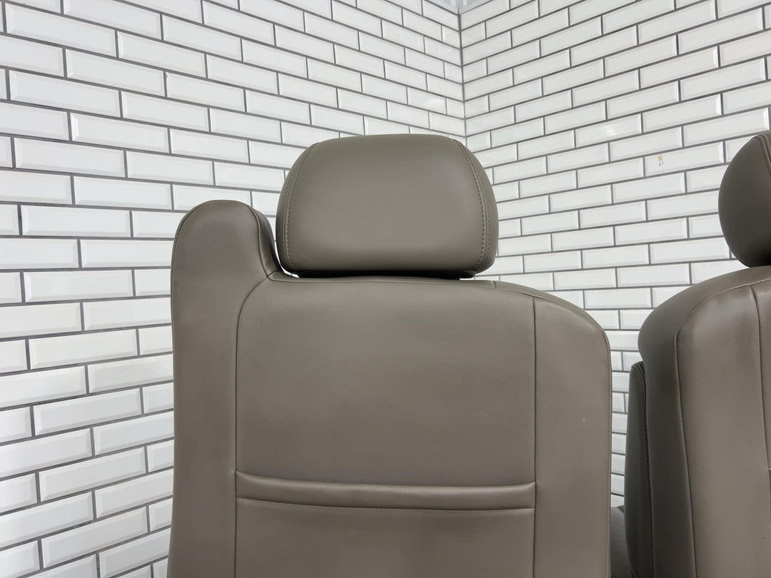 05 - 07 Hummer H2 Left & Right Leather Front Power/Heated Seats *Worn*