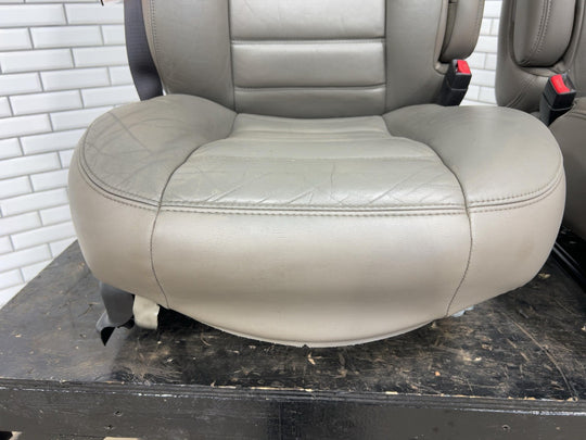 05 - 07 Hummer H2 Left & Right Leather Front Power/Heated Seats *Worn*