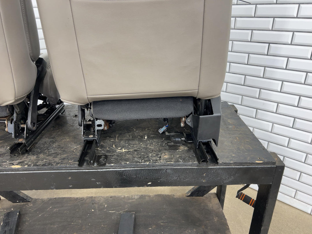 05 - 07 Hummer H2 Left & Right Leather Front Power/Heated Seats *Worn*