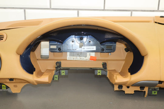 05 - 08 Porsche 987 Boxster Upper Interior Dash Panel W/ Speedometer Hood (Tan)