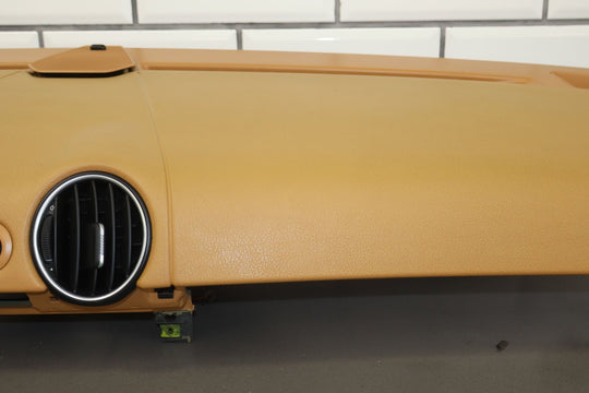 05 - 08 Porsche 987 Boxster Upper Interior Dash Panel W/ Speedometer Hood (Tan)