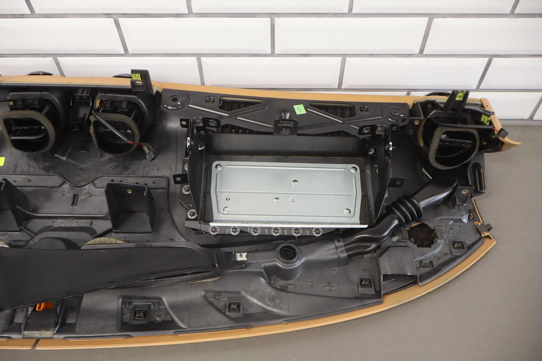05 - 08 Porsche 987 Boxster Upper Interior Dash Panel W/ Speedometer Hood (Tan)