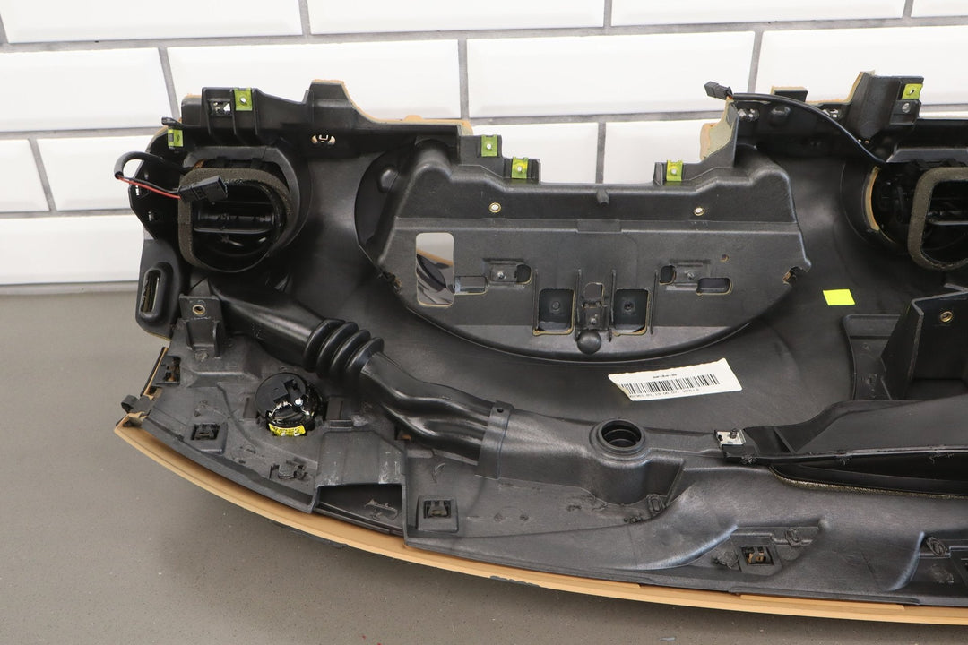 05 - 08 Porsche 987 Boxster Upper Interior Dash Panel W/ Speedometer Hood (Tan)