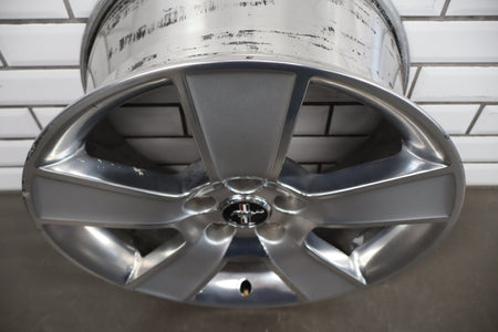05-09 Ford Mustang GT S197 17x8 Polished Alloy Wheel Single No Tire (Curb Rash)