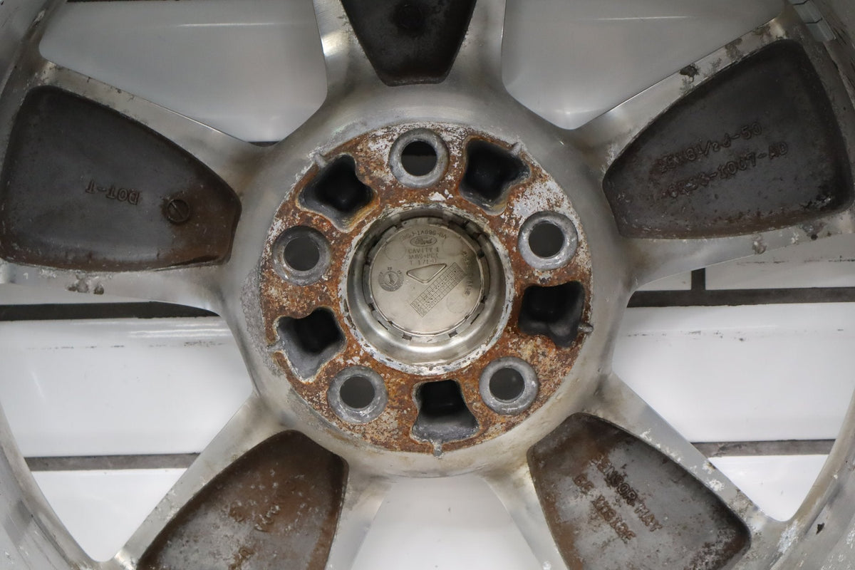 05-09 Ford Mustang GT S197 17x8 Polished Alloy Wheel Single No Tire (Curb Rash)