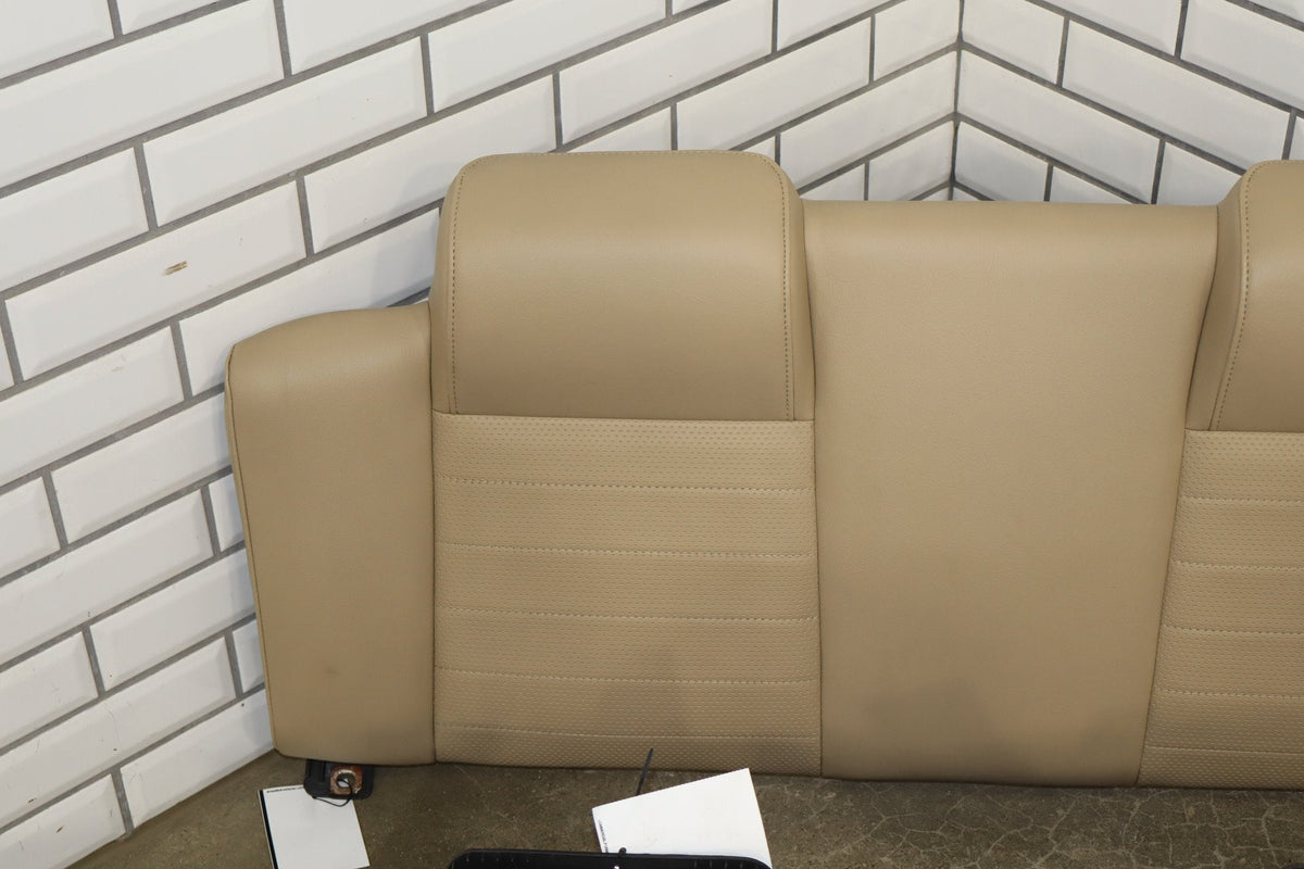 05-09 Ford Mustang GT S197 Convertible Leather Seat Set Power Driver (Camel KH)