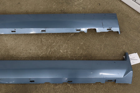 05-09 Ford Mustang GT S197 Left Right Rocker Molding Pair (Windveil Blue P3)