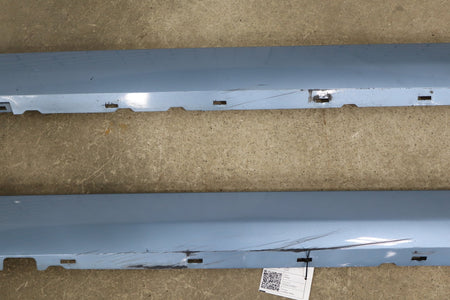 05-09 Ford Mustang GT S197 Left Right Rocker Molding Pair (Windveil Blue P3)
