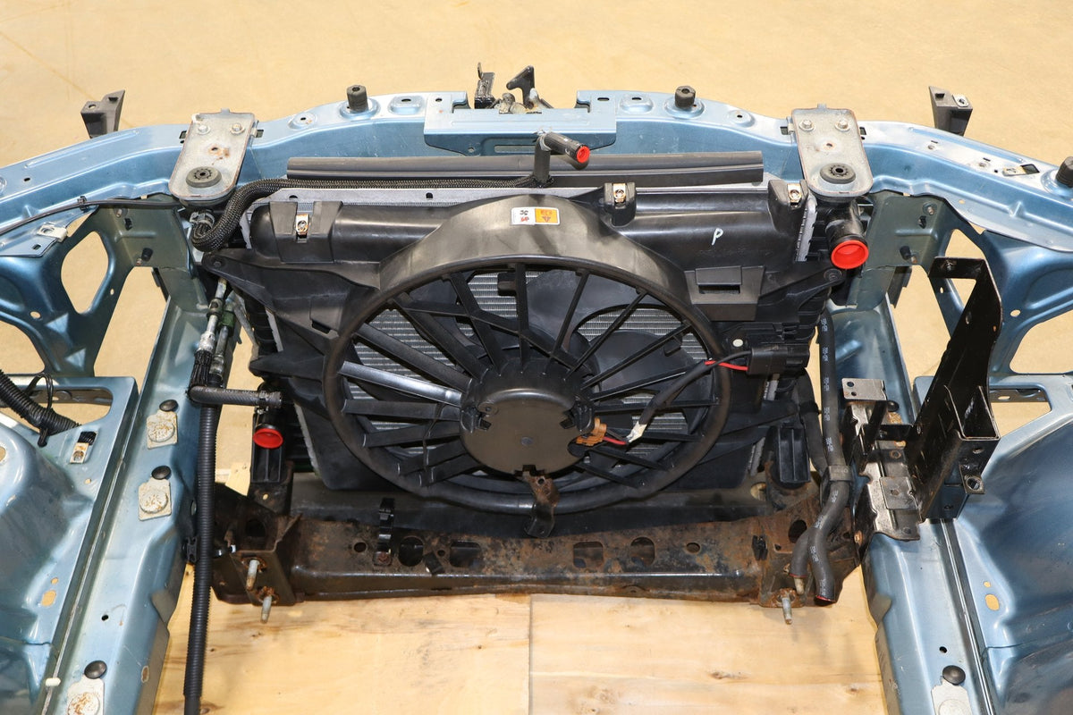 05-09 Ford Mustang GT S197 Radiator Support (Cut) With Radiator Condenser Fan