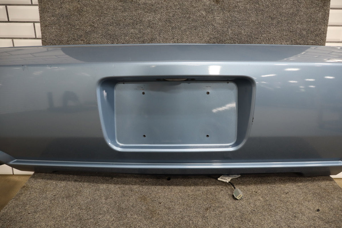 05-09 Ford Mustang GT S197 Rear Bumper With Markers (Windveil Blue P3) (Scrape)