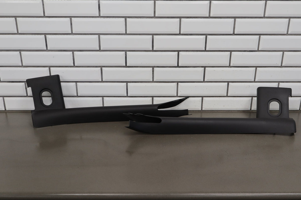 05-09 Ford Mustang S197 Convertible Left Right A Pillar Trim Pair (Camel KH)