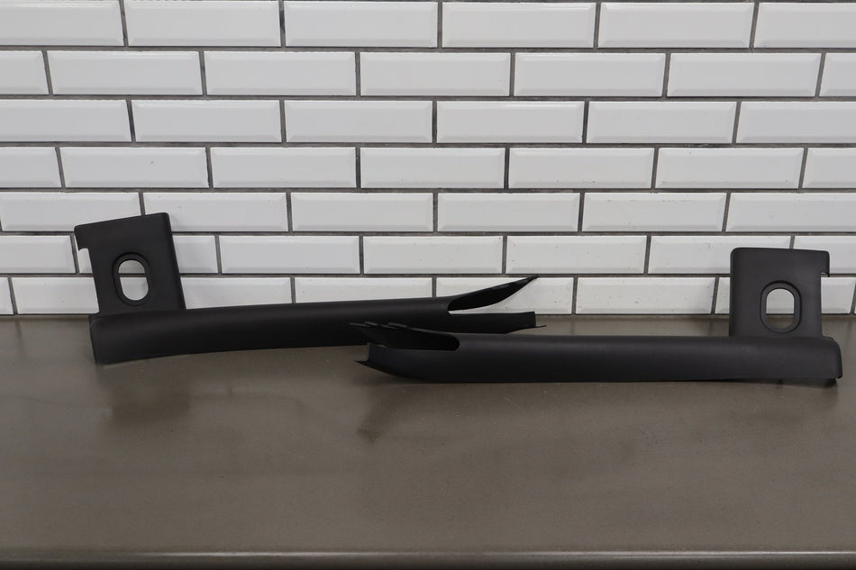 05-09 Ford Mustang S197 Convertible Left Right A Pillar Trim Pair (Camel KH)