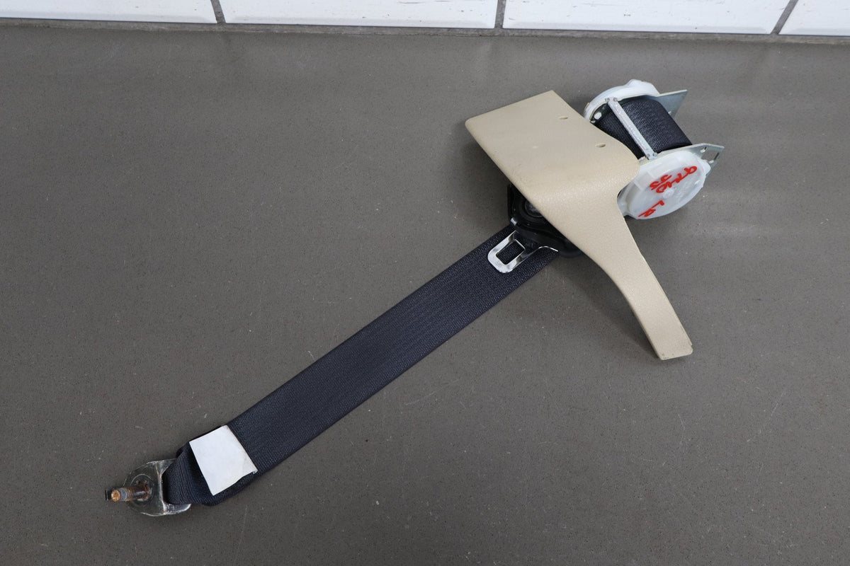 05-09 Ford Mustang S197 Convertible Rear Seat Belt Set With Buckles (Camel KH)