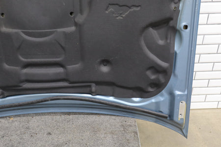05-09 Ford Mustang S197 Hood (Windveil Blue P3) (Corrosion Bubbles On Nose)