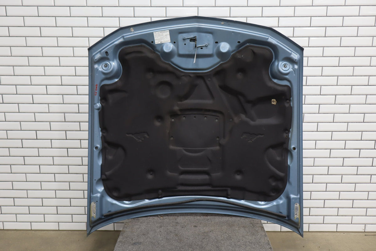 05-09 Ford Mustang S197 Hood (Windveil Blue P3) (Corrosion Bubbles On Nose)
