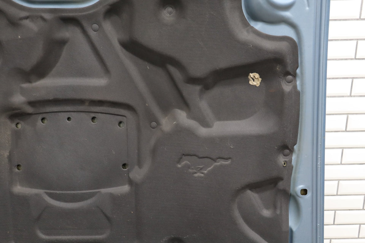 05-09 Ford Mustang S197 Hood (Windveil Blue P3) (Corrosion Bubbles On Nose)