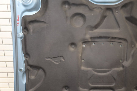 05-09 Ford Mustang S197 Hood (Windveil Blue P3) (Corrosion Bubbles On Nose)