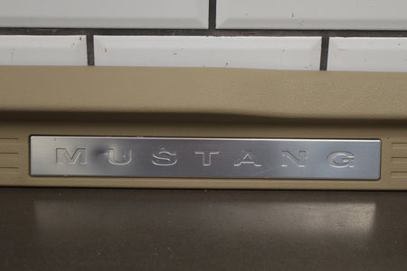 05-09 Ford Mustang S197 Left Right Door Sill Plates Aluminum (Minor Dents)