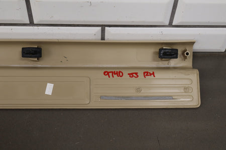 05-09 Ford Mustang S197 Left Right Door Sill Plates Aluminum (Minor Dents)