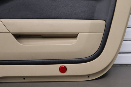 05-09 Ford Mustang S197 Left Right Door Trim Panels With Switches (Camel KH)
