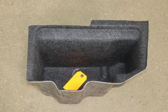 05 - 13 C6 Corvette Convertible Trunk Carpet Cleanout Black