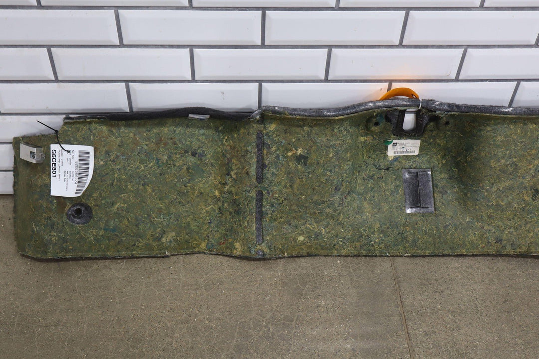 05 - 13 C6 Corvette Convertible Trunk Carpet Cleanout Black