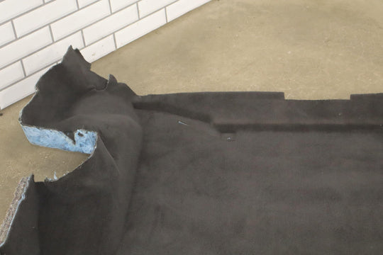 05 - 13 C6 Corvette Convertible Trunk Carpet Cleanout Black