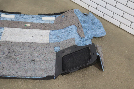 05 - 13 C6 Corvette Convertible Trunk Carpet Cleanout Black