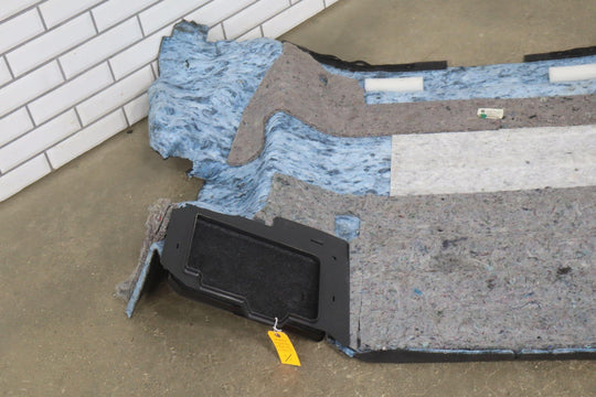 05 - 13 C6 Corvette Convertible Trunk Carpet Cleanout Black