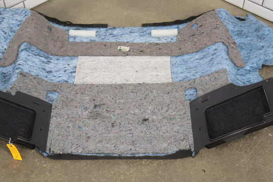 05 - 13 C6 Corvette Convertible Trunk Carpet Cleanout Black