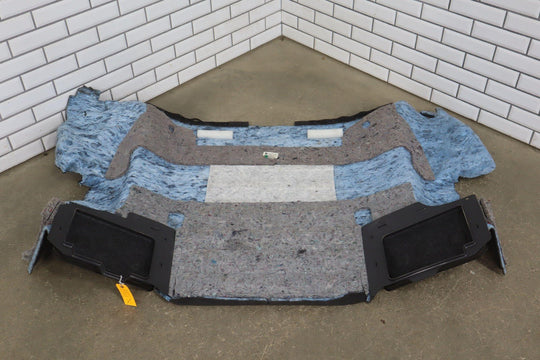 05 - 13 C6 Corvette Convertible Trunk Carpet Cleanout Black