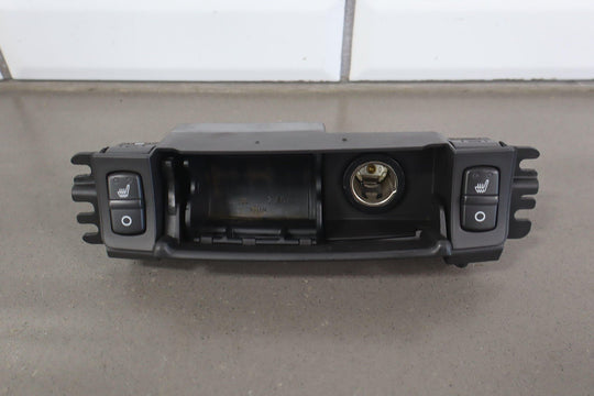05 - 13 C6 Corvette Dash Mounted Ash Tray W/12V Socket & Seat Heat Buttons
