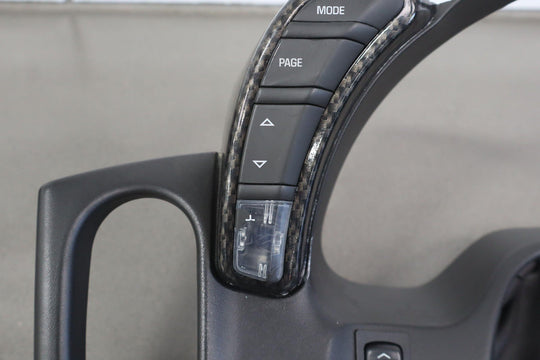 05 - 13 C6 Corvette Speedometer Cluster Bezel With Switches (W/HUD)