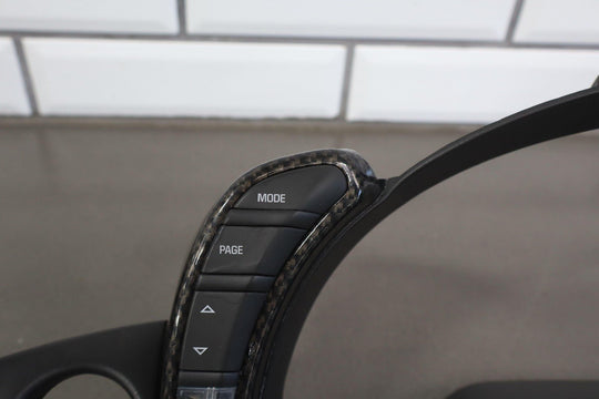 05 - 13 C6 Corvette Speedometer Cluster Bezel With Switches (W/HUD)