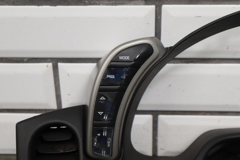 05-13 Chevrolet Corvette C6 Cluster Bezel w Button