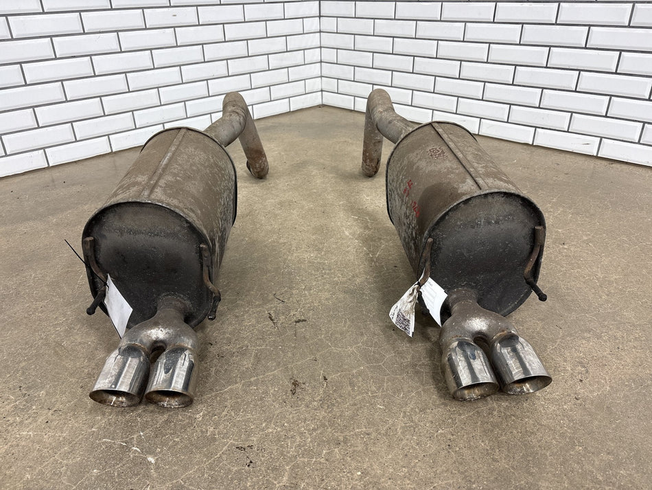 05-13 Chevrolet Corvette C6 OEM Mufflers Pair
