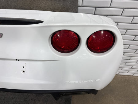 05-13 Chevrolet Corvette C6 Rear Bumper Cover w Tail Lights White