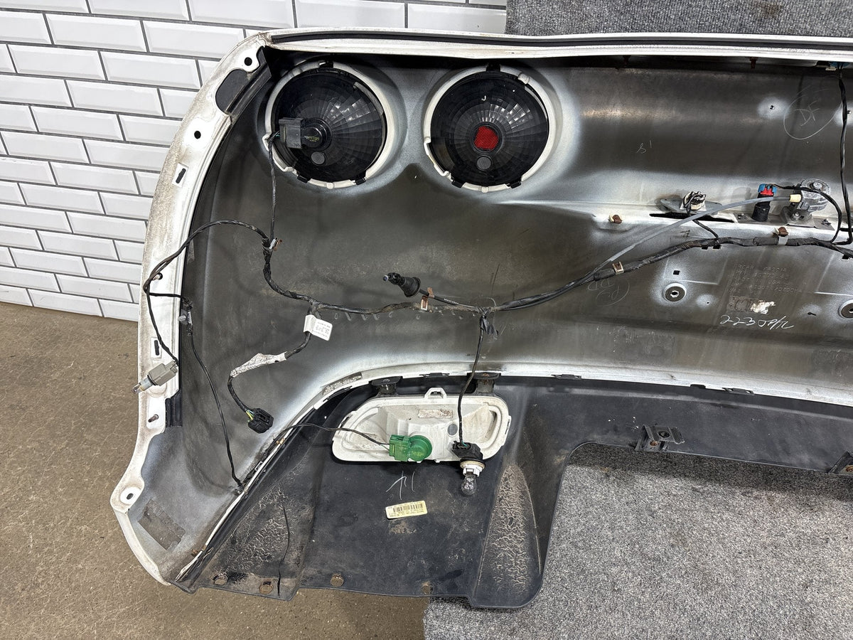 05-13 Chevrolet Corvette C6 Rear Bumper Cover w Tail Lights White