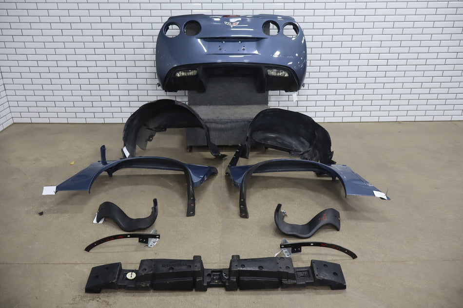 05-13 Chevrolet Corvette Grand Sport Rear Wide Body Conversion SupersonicRepaint